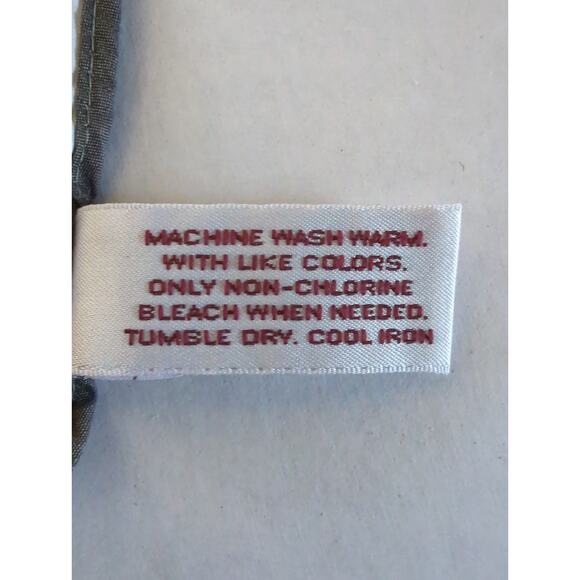 Etienne Aigner Dark Gray Button Up Oxford Dress Shirt Men's Size 16 1/2 32/33 - Picture 6 of 7